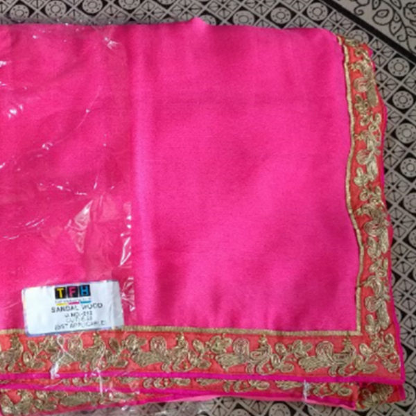 Pink Saree with Heavy Work Jacket - Sri Lanka Online Saree shopping