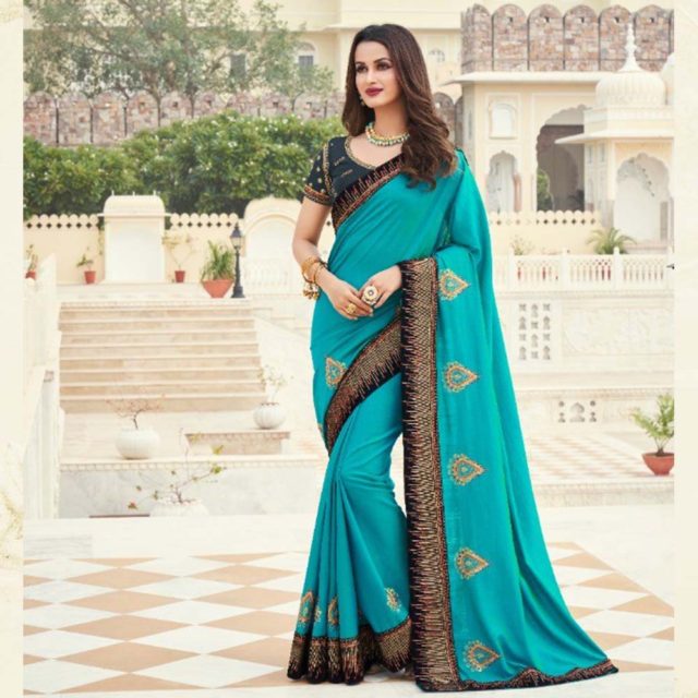 Green Wedding Party Sarees in Sri Lanka - Sri Lanka Online Saree shopping