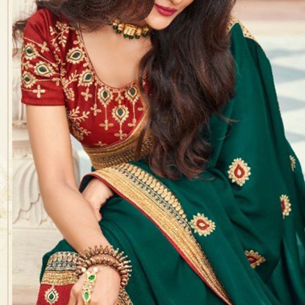 Buy online Jacquard Woven Design Saree Blouse from ethnic wear for Women by  Flaher for ₹1319 at 59% off | 2024 Limeroad.com